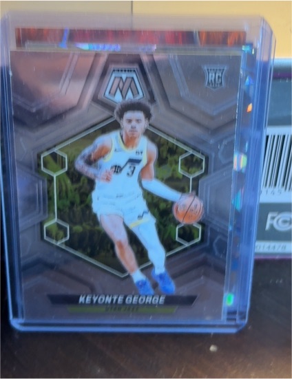 2023-24 Panini Mosaic #222 Keyonte George Rookie — front
