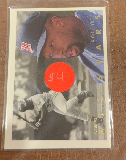 1993 Fleer Series 2 American League All-Stars #9 Kirby Puckett — front