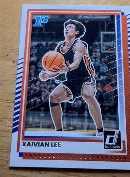 2025-26 Panini Donruss #138 Xaivian Lee — front