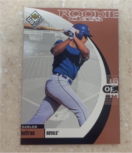 1999 Upper Deck Choice #9 Carlos Beltran Rookie Class Kansas City Royals — front