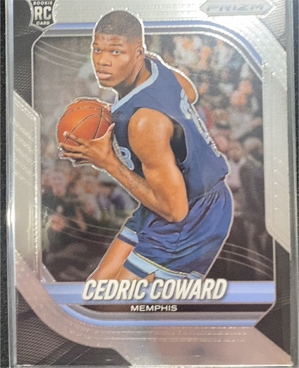 2025-26 Panini Prizm #9 Cedric Coward — front