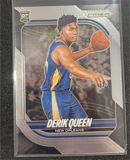 2025-26 Panini Prizm #11 Derik Queen — front