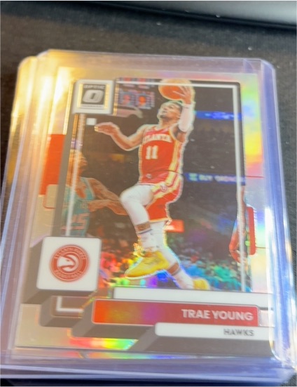 2022-23 Donruss Optic #127 Trae Young — front