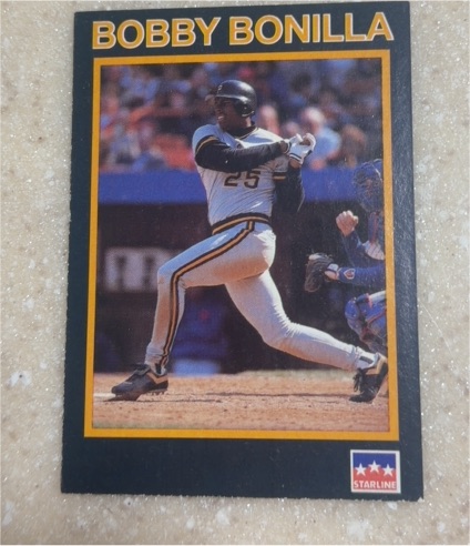 1990 Starline Long John Silver #5 Bobby Bonilla — front