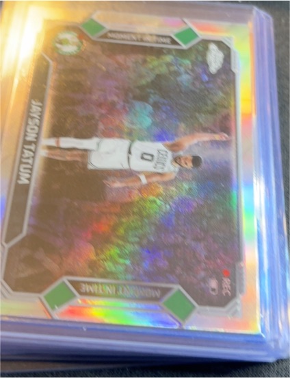 2026 Topps Chrome Update #MT-6 Jayson Tatum Moment In Time — front