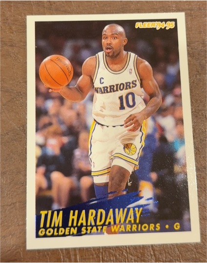 1994-95 Fleer #72 Tim Hardaway — front