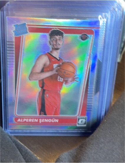 2021-22 Donruss Optic #169 Alperen Şengün — front