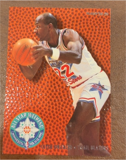 1994-95 Fleer All-Star Weekend #15 Clyde Drexler — front