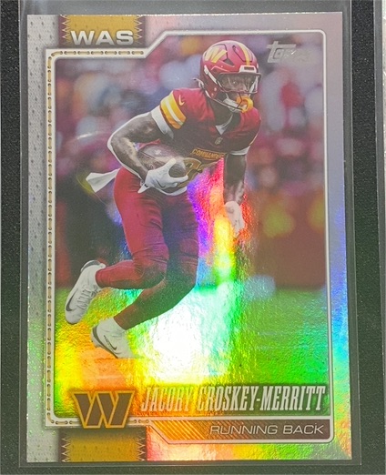 2026 Topps Flagship #197 Jacory Croskey-Merritt — front