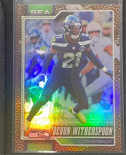 2026 Topps #179 Devon Witherspoon — front