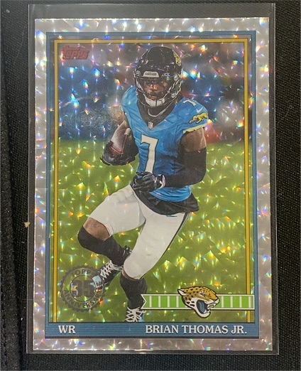 2026 Topps Flagship #91TF-9 Brian Thomas Jr. — front