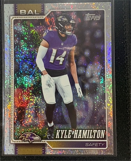 2026 Topps Flagship #19 Kyle Hamilton — front