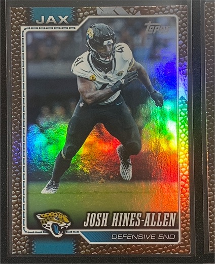 2026 Topps Flagship #95 Josh Hines-Allen — front