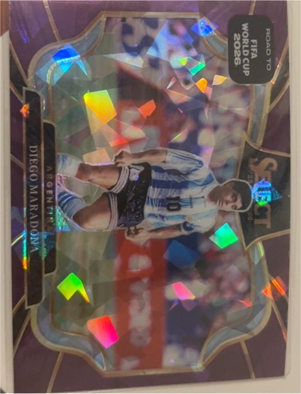 2025-26 Panini Select Road to FIFA World Cup #248 Diego Maradona — front