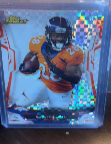 2014 Topps Finest Xfractors #20 C.J. Anderson — front