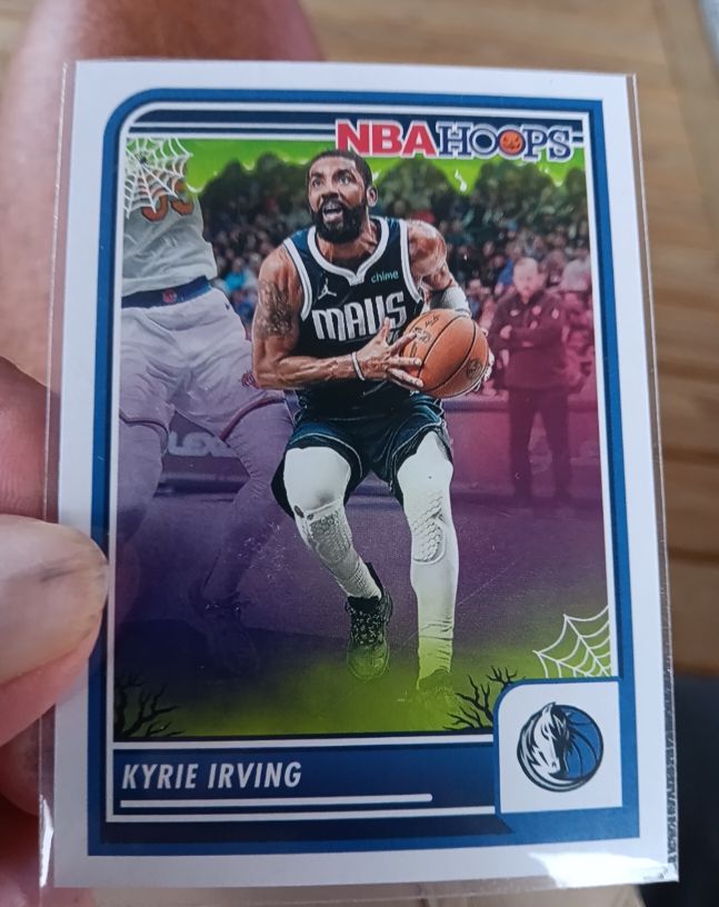 2023-24 Panini NBA Hoops Haunted Hoops #256 Kyrie Irving — front