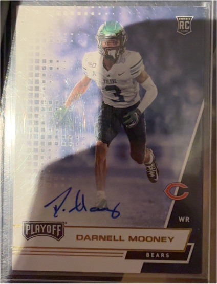 2020 Panini Playoff #249 Darnell Mooney — front