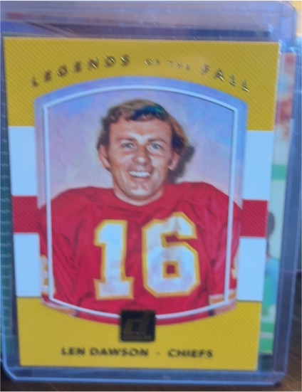2017 Panini Donruss #13 Len Dawson — front