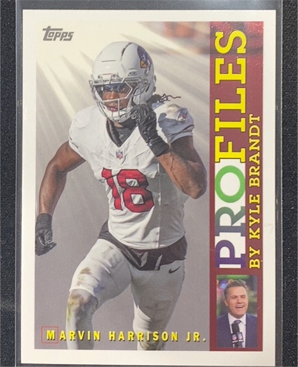 2026 Topps Flagship #TP-1 Marvin Harrison Jr. — front