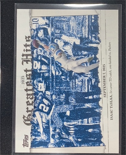 2026 Topps Flagship #25GH-IT Isaac Teslaa 2025 Greatest Hits — front