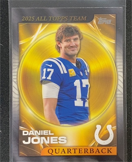 2026 Topps Flagship #25ATT-18 Daniel Jones — front