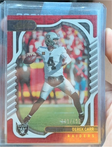 2014 Topps #438 Derek Carr — front