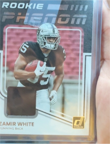 2022 Panini Donruss #RPJ-33 Zamir White Rookie Phenom Patch — front