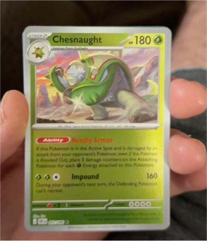 2022 The Pokémon Company Chesnaught 007/086 — front