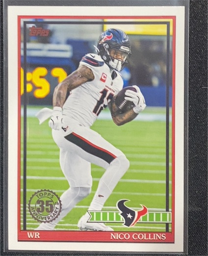 2026 Topps Flagship #91TF-47 Nico Collins — front