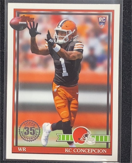 2026 Topps Flagship Football #91TR-23 KC Concepcion — front