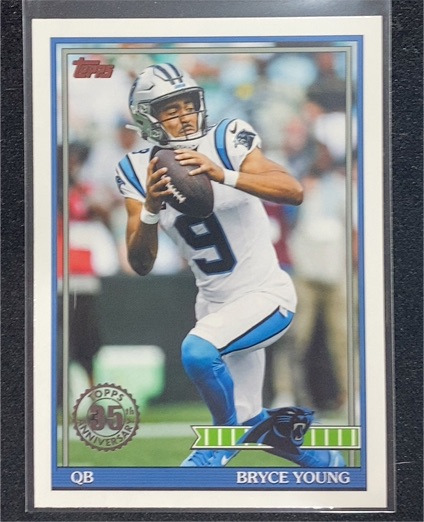 2026 Topps Flagship #91TF-14 Bryce Young Carolina Panthers — front