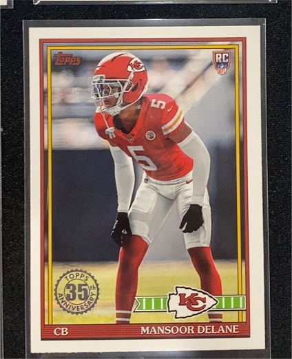 2026 Topps Flagship #91TR-48 Mansoor Delane — front
