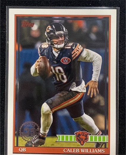 2026 Topps 35th Anniversary #91TF-18 Caleb Williams — front