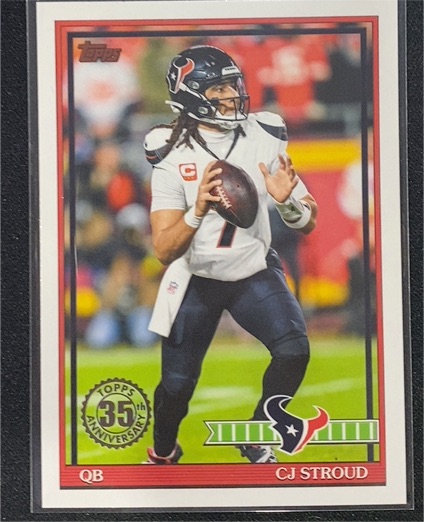 2026 Topps Flagship 35th Anniversary #91TF-45 CJ Stroud — front