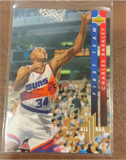 1993-94 Upper Deck #AN1 Charles Barkley All-NBA — front