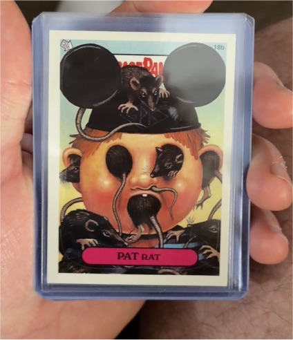 2003 Topps Garbage Pail Kids All New Series 1 #18b Pat Rat — front
