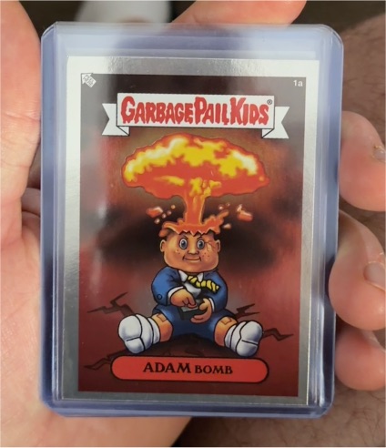 2003 Topps Garbage Pail Kids #1a Adam Bomb — front