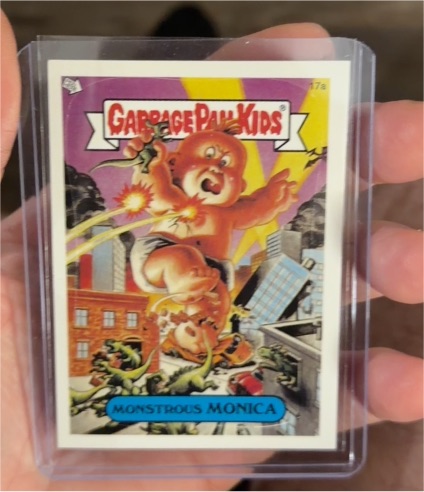 2003 Topps Garbage Pail Kids #17a Monstrous Monica — front