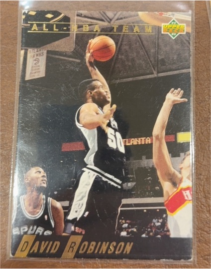 1992-93 Upper Deck #AN3 David Robinson All-NBA Team — front