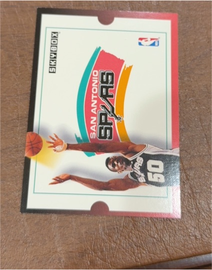 1992-93 SkyBox #305 David Robinson — front