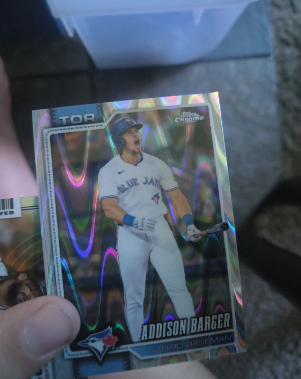 2023 Topps Chrome #276 Addison Barger — front