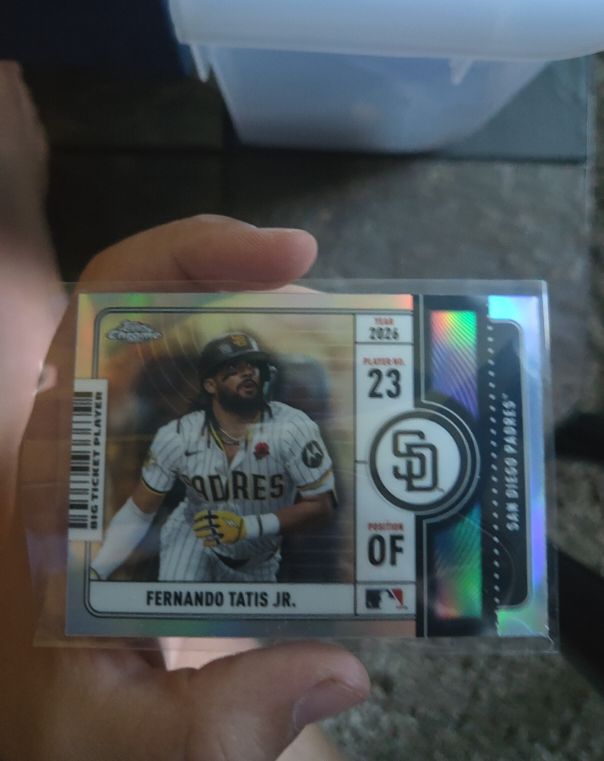 2026 Topps Chrome #BTP-20 Fernando Tatis Jr. — front