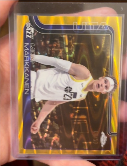 2025-26 Topps Chrome #238 Lauri Markkanen — front