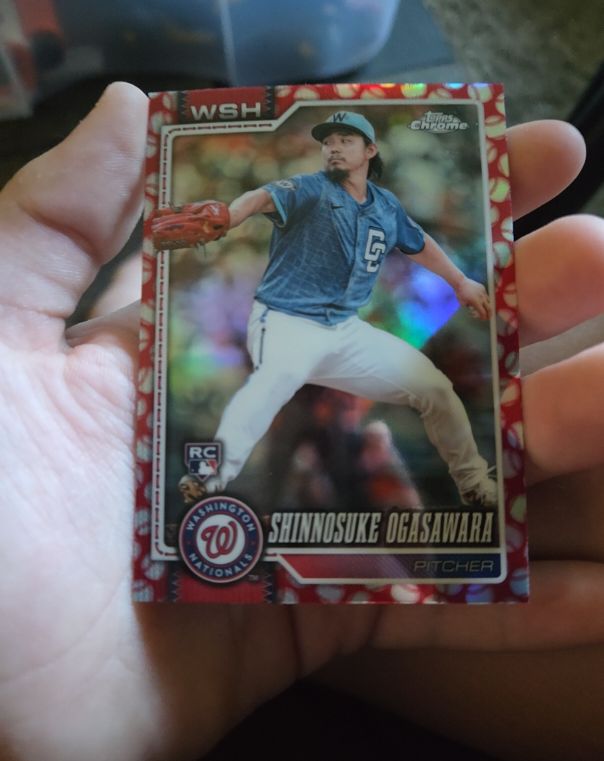 2026 Topps Chrome #64 Shinnosuke Ogasawara — front