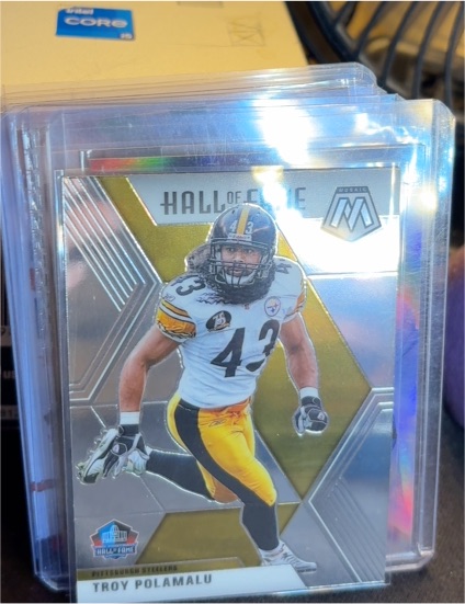 2020 Panini Mosaic #281 Troy Polamalu — front
