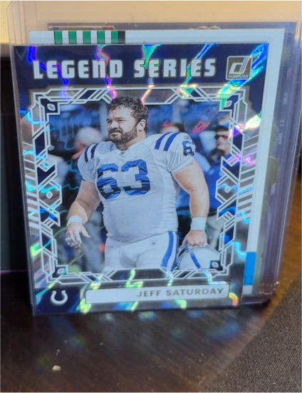 2025 Panini Donruss #TLS-JSA Jeff Saturday — front