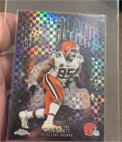 2025 Topps Chrome #ACT-15 Myles Garrett — front