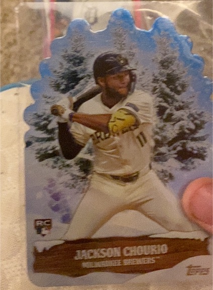 2024 Topps Holiday #EG-8 Jackson Chourio — front