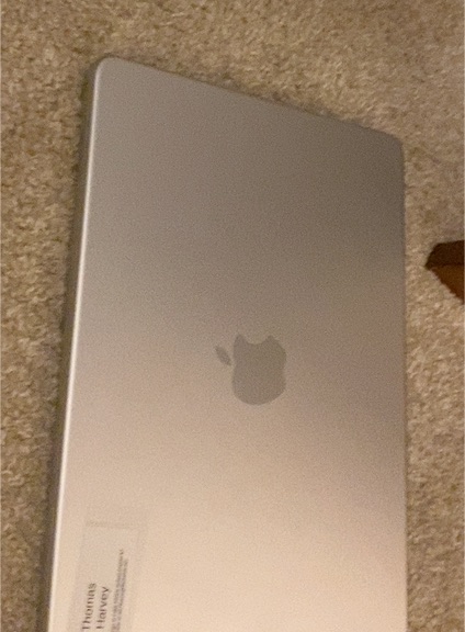 2024 Apple MacBook Air 15.3" M4 16GB RAM 494GB SSD Retina Silver — front