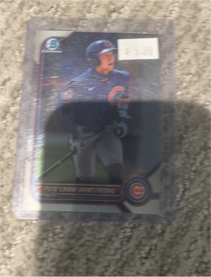 2024 Bowman Chrome #45 Pete Crow-Armstrong — front